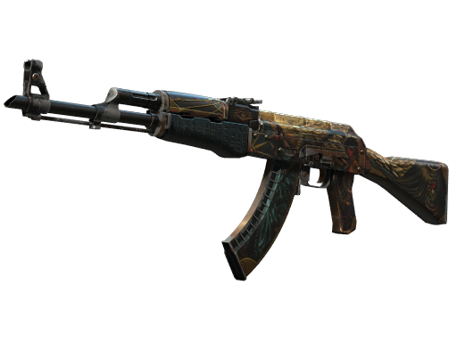 Souvenir AK-47 | Legion of Anubis (Well-Worn)