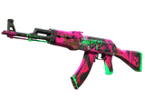 Artwork for [MW] SV AK-47 | Neon Revolution