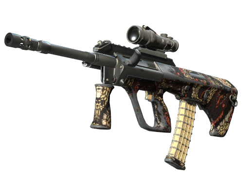 Souvenir AUG | Snake Pit (Well-Worn)
