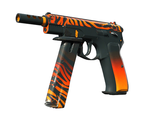 Souvenir CZ75-Auto | Tigris (Well-Worn)