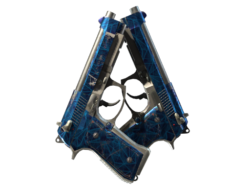 Dual Berettas | Cobalt Quartz