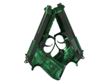 Artwork for [MW] SV Dual Berettas | Polished Malachite