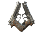 Artwork for [BS] SV Dual Berettas | Silver Pour