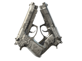 Artwork for [FN] SV Dual Berettas | Silver Pour