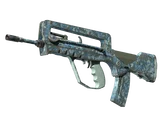 Artwork for [FT] SV FAMAS | Cyanospatter