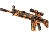 Artwork for [FN] SV G3SG1 | Orange Crash