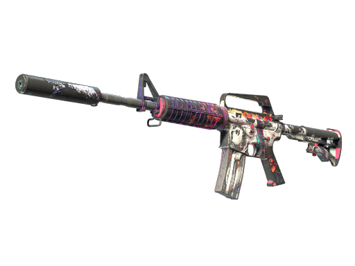 Souvenir M4A1-S | Vaporwave (Battle-Scarred)
