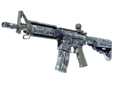 Artwork for [MW] SV M4A4 | Naval Shred Camo