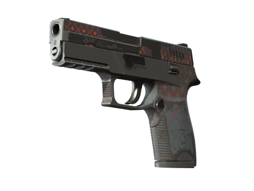 Souvenir P250 | Crimson Kimono (Battle-Scarred)