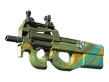Artwork for [MW] SV P90 | Mustard Gas