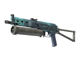 Artwork for [MW] SV PP-Bizon | Cobalt Halftone