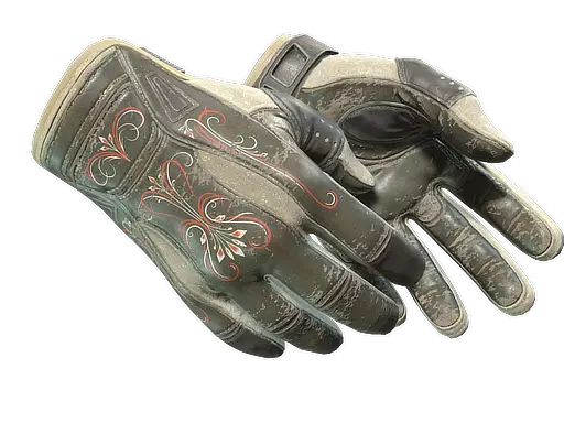 Sport Gloves | Creme Pinstripe