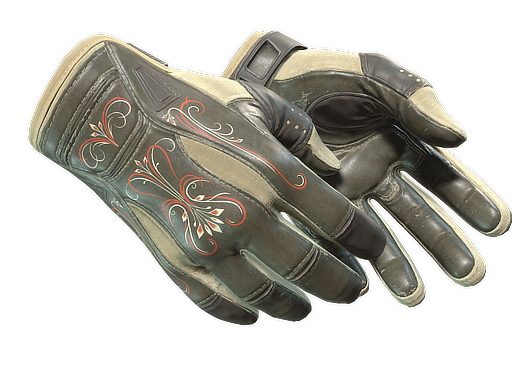 Sport Gloves | Creme Pinstripe