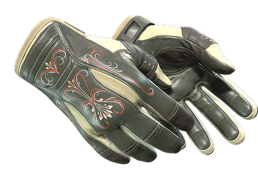 Sport Gloves | Creme Pinstripe