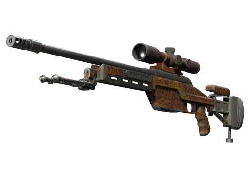 SSG 08 | Orange Filigree