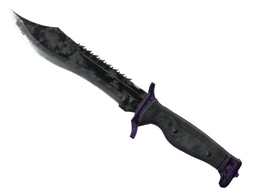 ★ StatTrak™ Bowie Knife | Ultraviolet (Battle-Scarred)