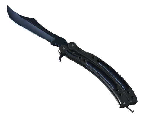 Butterfly Knife | Blue Steel