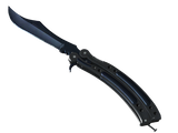Artwork for [BS] ST Butterfly Knife | Blue Steel
