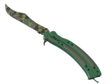 Artwork for [MW] ST Butterfly Knife | Boreal Forest