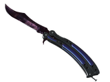 Artwork for [MW] ST Butterfly Knife | Doppler - Black Pearl