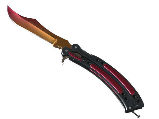 ★ StatTrak™ Butterfly Knife | Fade (Minimal Wear)