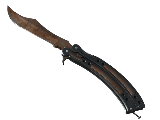 Butterfly Knife | Rust Coat