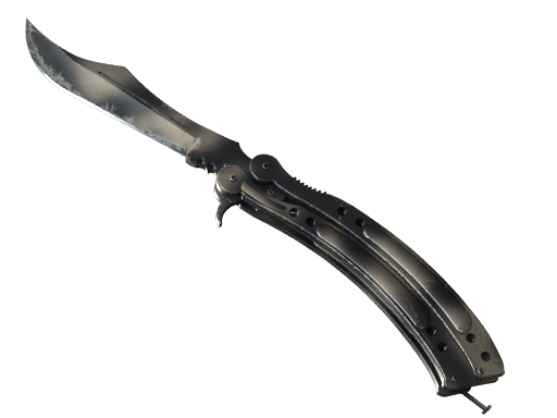 ★ StatTrak™ Butterfly Knife | Scorched (Well-Worn)