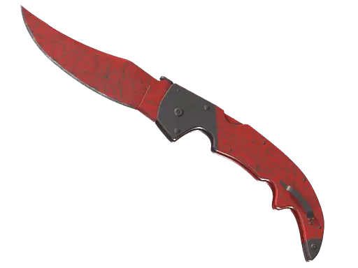 Falchion Knife | Crimson Web