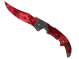 Artwork for [MW] ST Falchion Knife | Doppler - Ruby