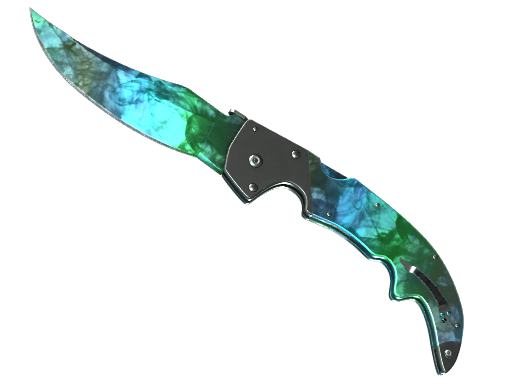 ★ StatTrak™ Falchion Knife | Gamma Doppler (Minimal Wear) - Phase 3