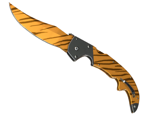 ★ StatTrak™ Falchion Knife | Tiger Tooth (Factory New)