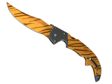 Artwork for [MW] ST Falchion Knife | Tiger Tooth