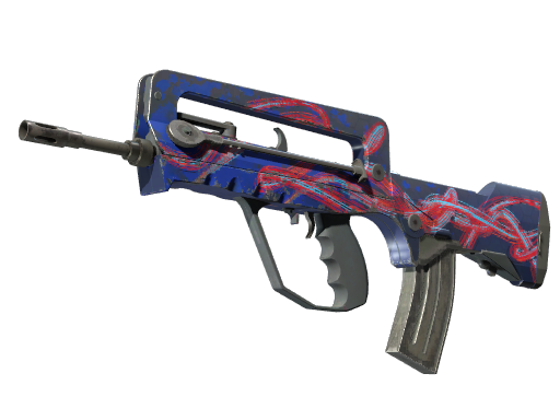 StatTrak™ FAMAS | Afterimage (Factory New)