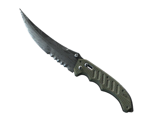 ★ StatTrak™ Flip Knife | Damascus Steel (Field-Tested)