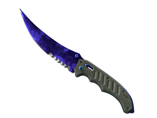 ★ StatTrak™ Flip Knife | Doppler (Minimal Wear) - Sapphire