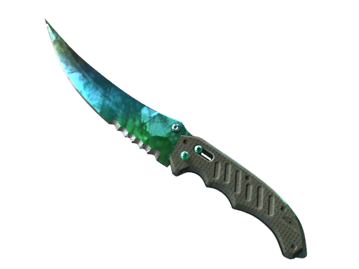 ★ StatTrak™ Flip Knife | Gamma Doppler (Minimal Wear) - Phase 3