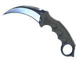 Artwork for [FT] ST Karambit | Blue Steel