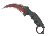 Artwork for [BS] ST Karambit | Crimson Web