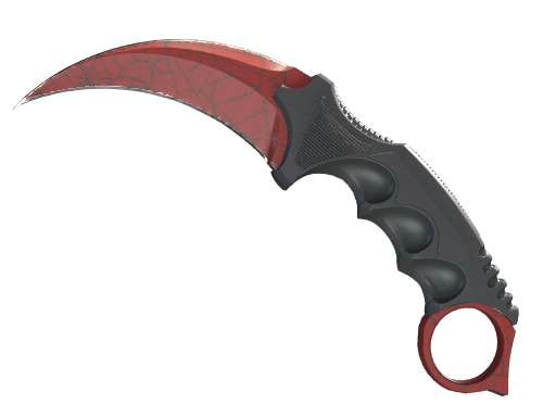 ★ StatTrak™ Karambit | Crimson Web (Minimal Wear)