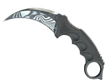 Artwork for [BS] ST Karambit | Damascus Steel