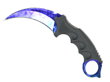 Artwork for [FN] ST Karambit | Doppler - Sapphire