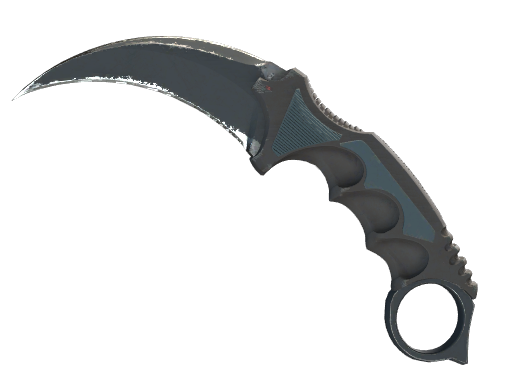 ★ StatTrak™ Karambit | Night (Well-Worn)