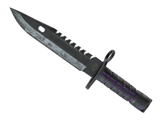 ★ StatTrak™ M9 Bayonet | Ultraviolet (Battle-Scarred)