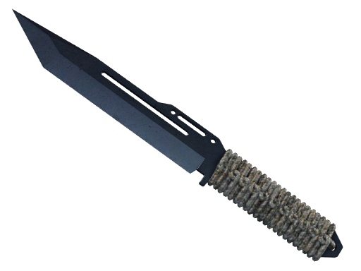 ★ StatTrak™ Paracord Knife | Blue Steel (Battle-Scarred)