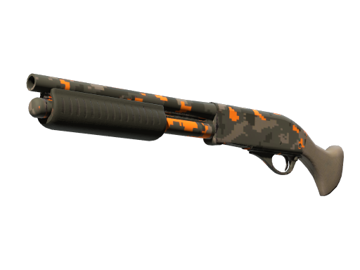 StatTrak™ Sawed-Off | Orange DDPAT (Factory New)