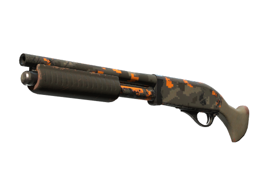 StatTrak™ Sawed-Off | Orange DDPAT (Field-Tested)