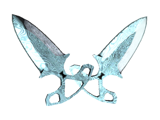 Shadow Daggers | Damascus Steel - CS2 Skin