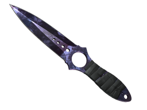 ★ StatTrak™ Skeleton Knife | Doppler (Minimal Wear) - Black Pearl