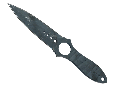 ★ StatTrak™ Skeleton Knife | Night Stripe (Battle-Scarred)
