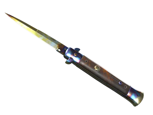Stiletto Knife | Case Hardened